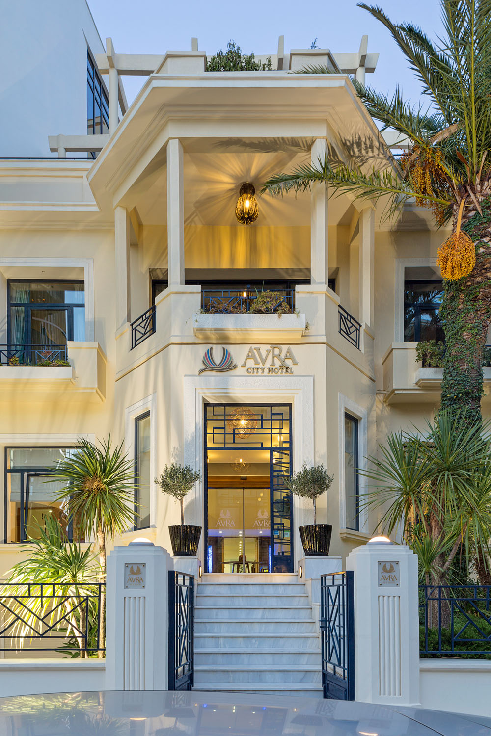Entrance of the Hotel