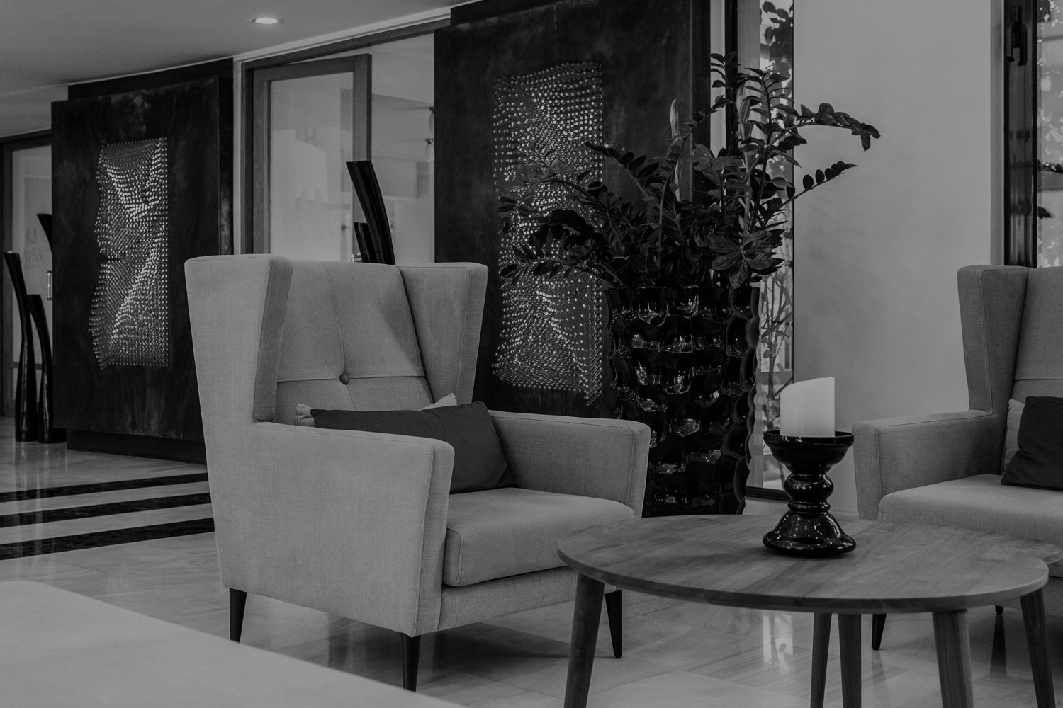 Waiting Room inside the lobby