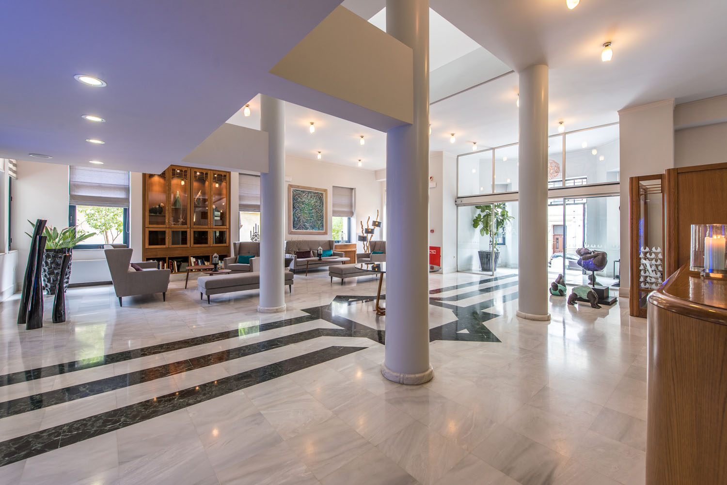 Full View of the Lobby