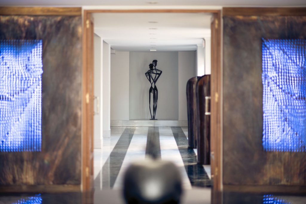 Decoration of the lobby