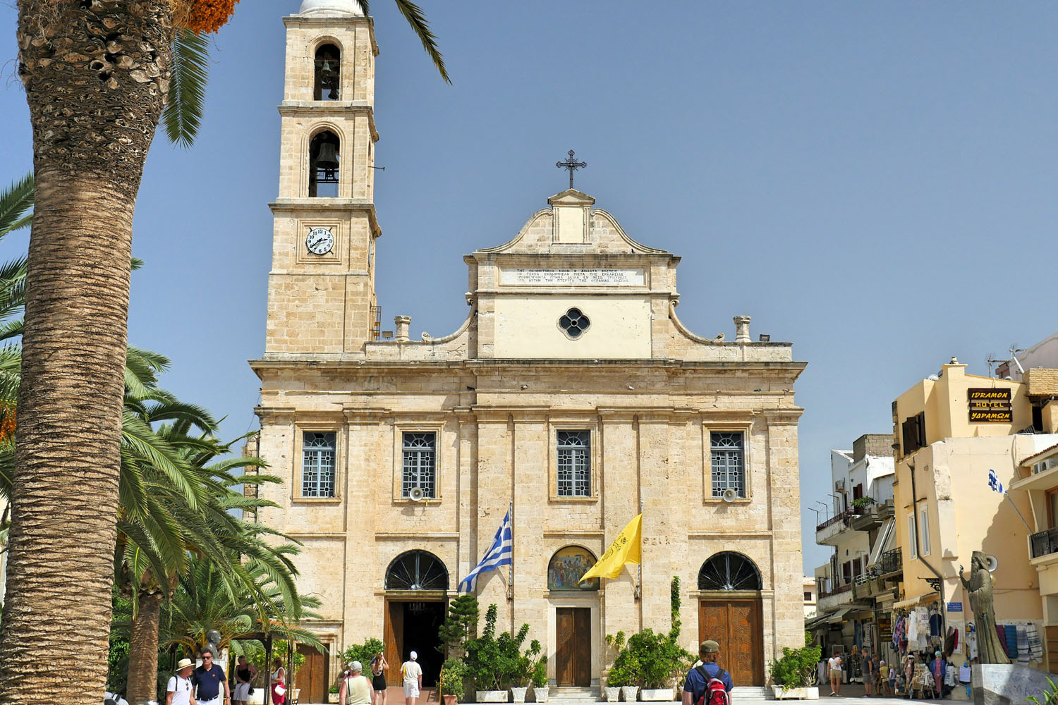 Church at the center of Chania