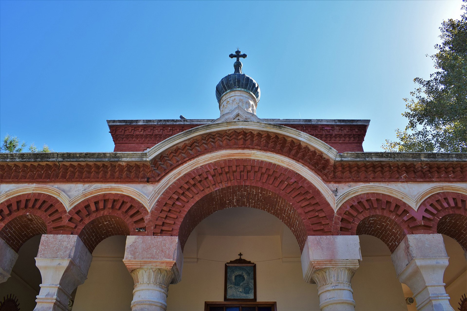 Church of Agia Magdalini from below