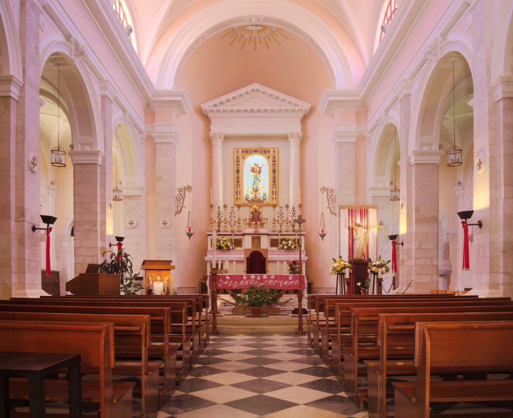 inside the catholic church