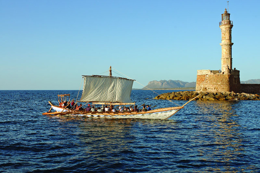 The Minoan Ship sailing